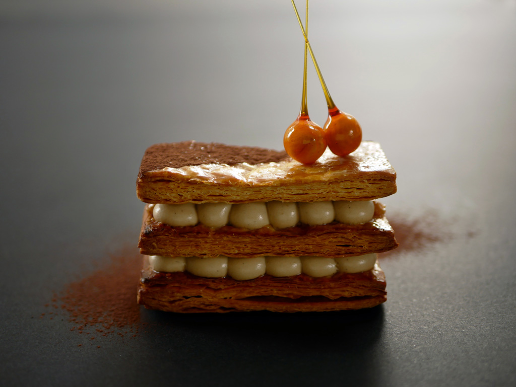 Coffee and Hazelnut Mille-feuille | Cake Lab