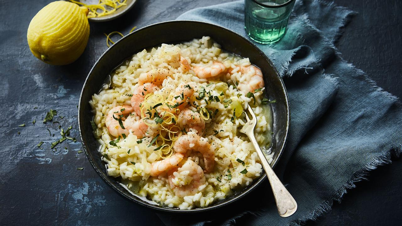 Prawn risotto recipe - BBC Food