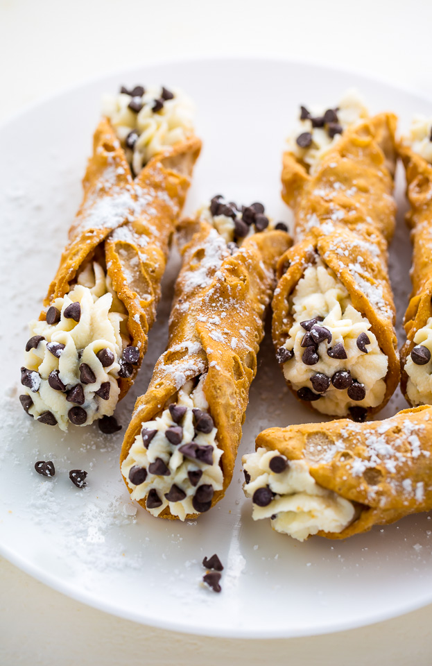 5-Ingredient Cannolis - Baker by Nature