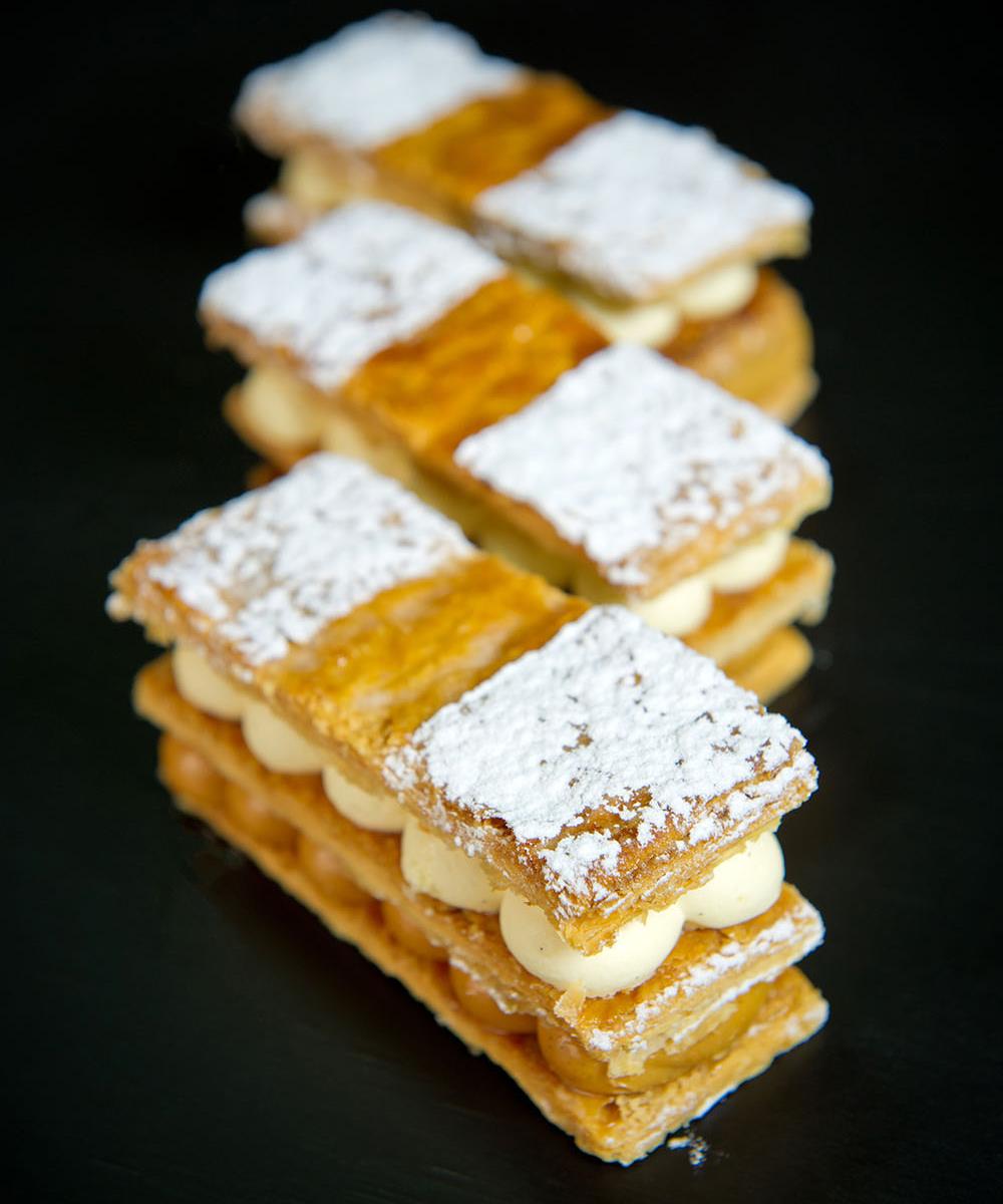 Vanilla Caramel Millefeuille - Pastry and bakery - Elle & Vire Professionnel