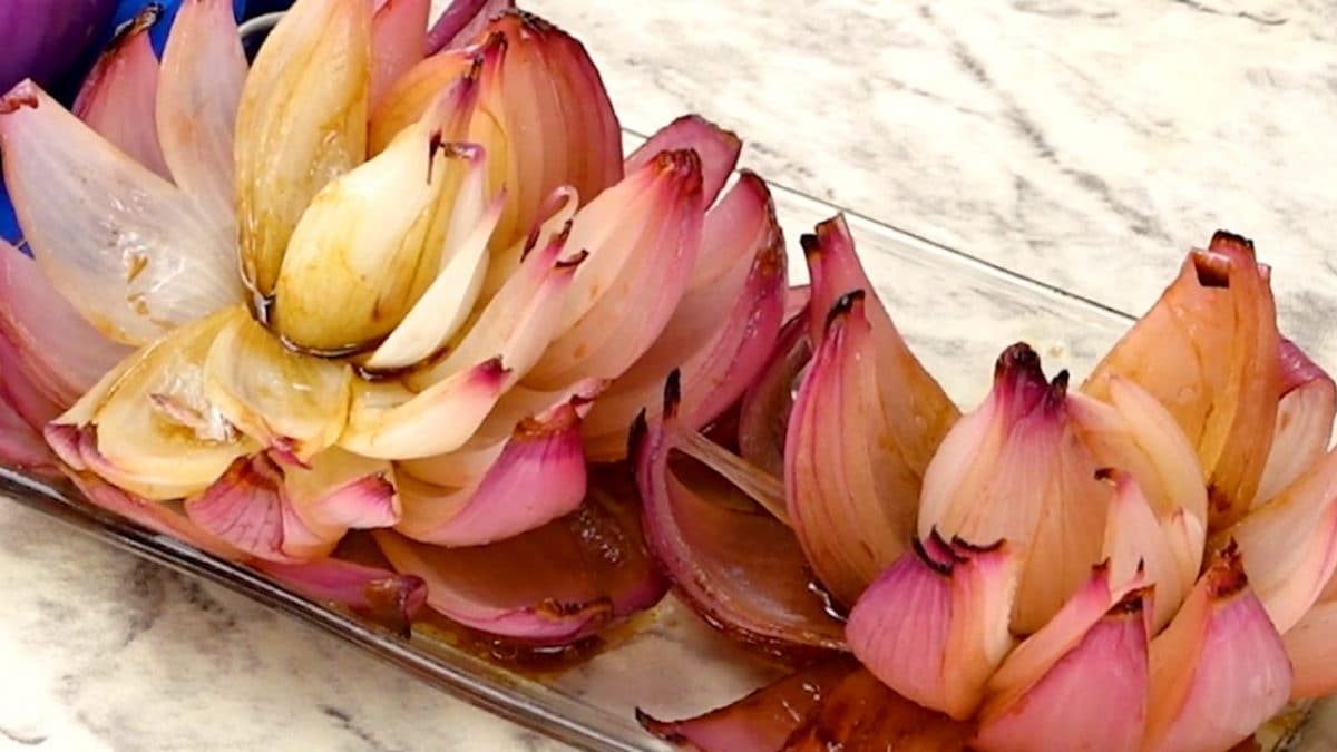 Roasted Flower Onion Recipe