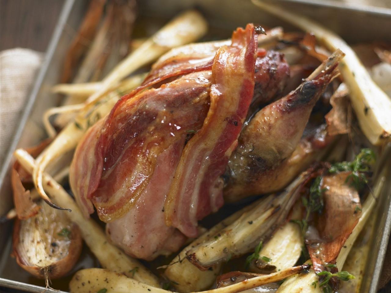 Roast Pheasant with Bacon recipe | Eat Smarter USA
